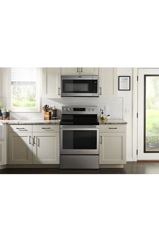 30-Inch Wide Electric Range With Shatter-Resistant Cooktop - 5.3 Cu. Ft.