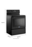 30-Inch Wide Electric Range With Shatter-Resistant Cooktop - 5.3 Cu. Ft.