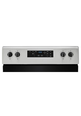 4.8 cu. ft. Electric Range with Keep Warm setting.