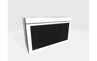 Over-The-Range Microwave with Flush Built-In Design