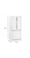 30-inch Wide French Door Refrigerator - 20 cu. ft.