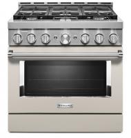 KitchenAid® 36'' Smart Commercial-Style Gas Range with 6 Burners