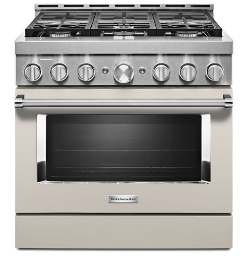 KitchenAid® 36'' Smart Commercial-Style Gas Range with 6 Burners
