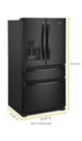 36-Inch Wide French Door Refrigerator - 25 cu. ft