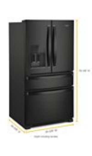 36-Inch Wide French Door Refrigerator - 25 cu. ft