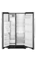33-inch Side-by-Side Refrigerator with Dual Pad External Ice and Water Dispenser
