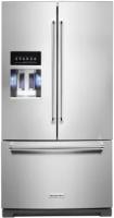 26.8 Cu. Ft. Standard-Depth French Door Refrigerator with Exterior Ice and Water Dispenser