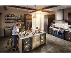 KitchenAid® 48'' Smart Commercial-Style Dual Fuel Range with Griddle
