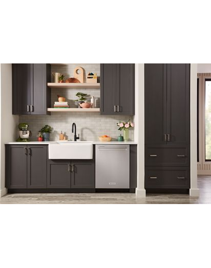 Third Level Jet Rack Dishwasher in PrintShield™ Finish, 41 dBA