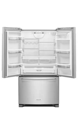 20 cu. ft. 36-Inch Width Counter-Depth French Door Refrigerator with Interior Dispensev