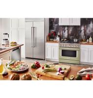 KitchenAid® 36'' Smart Commercial-Style Dual Fuel Range with 6 Burners