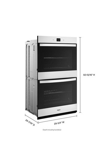 10.0 Total Cu. Ft. Double Wall Oven with Air Fry When Connected