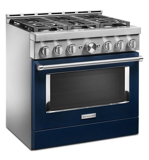 KitchenAid® 36'' Smart Commercial-Style Gas Range with 6 Burners