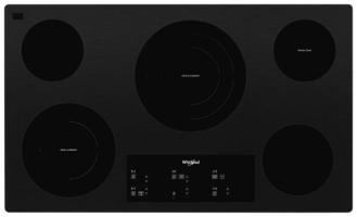 36-inch Electric Ceramic Glass Cooktop with Triple Radiant Element
