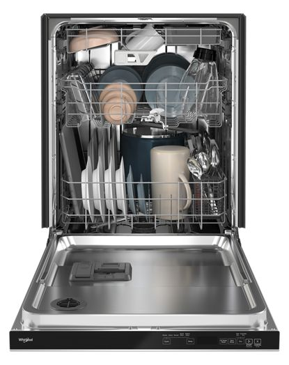 Pocket Handle Dishwasher with 3rd Rack & Large Capacity