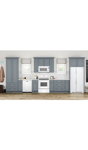 33-inch Wide Side-by-Side Refrigerator - 22 cu. ft.