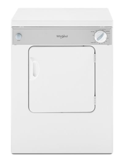 3.4 cu. ft. Compact Front Load Dryer with Flexible Installation