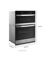 6.4 Total Cu. Ft. Combo Self-Cleaning Wall Oven