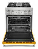 KitchenAid® 30'' Smart Commercial-Style Gas Range with 4 Burners