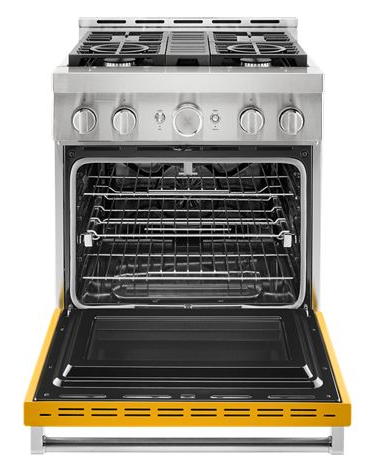 KitchenAid® 30'' Smart Commercial-Style Gas Range with 4 Burners