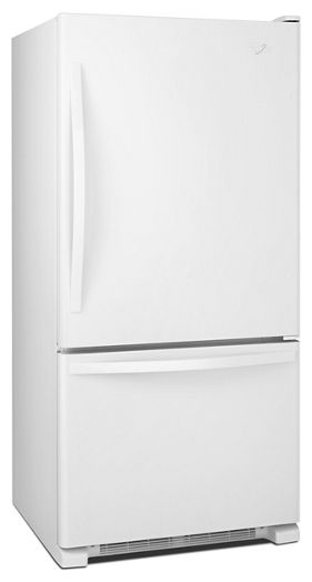33-inches wide Bottom-Freezer Refrigerator with SpillGuard™ Glass Shelves - 22 cu. ft