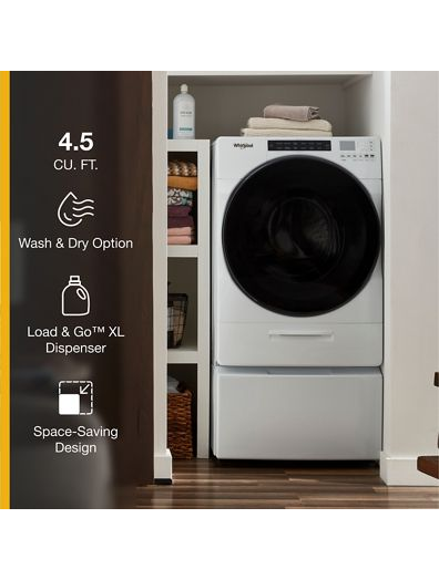 4.5 Cu. Ft. Ventless All In One Washer Dryer