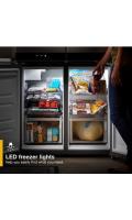 36-inch Wide Counter Depth 4 Door Refrigerator - 19.4 cu. ft.