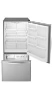 33-inches wide Bottom-Freezer Refrigerator with SpillGuard™ Glass Shelves - 22 cu. ft