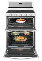 6.0 Cu. Ft. Gas Double Oven Range with EZ-2-Lift™ Hinged Grates