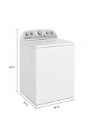 3.8–3.9 Cu. Ft. Whirlpool® Top Load Washer with Removable Agitator