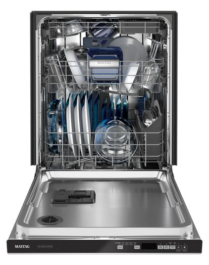 Top control dishwasher with Third Level Rack and Dual Power Filtration