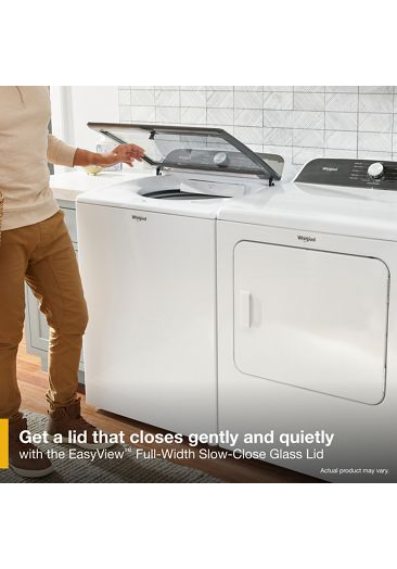 5.2-5.3 Cu. Ft. Whirlpool® Top Load Washer with Removable Agitator