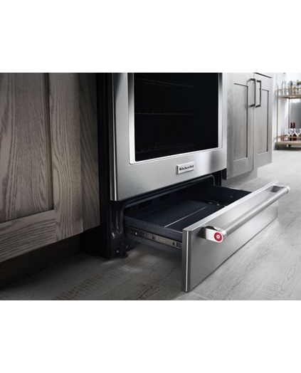 30-Inch 5-Element Electric Convection Slide-In Range with Baking Drawer