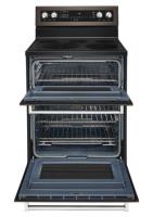 30-Inch 5 Burner Electric Double Oven Convection Range