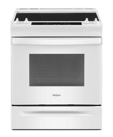4.8 Cu. Ft. Whirlpool® Electric Range with Frozen Bake™ Technology.