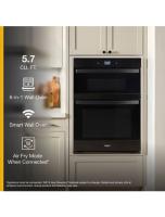5.7 Total Cu. Ft. Combo Wall Oven with Air Fry When Connected