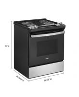 4.8 Cu. Ft. Whirlpool® Electric Range with Frozen Bake™ Technology