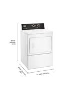 7.4 cu. ft. Commercial-Grade Residential Gas Dryer