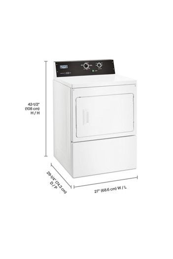 7.4 cu. ft. Commercial-Grade Residential Gas Dryer