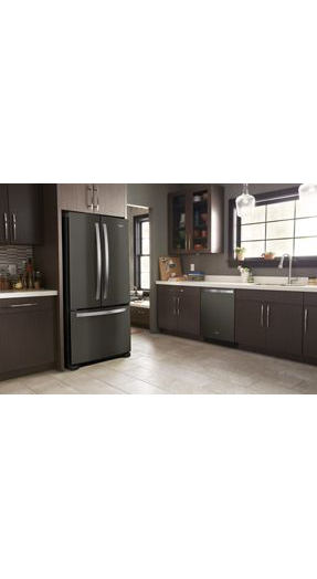 33-inch Wide French Door Refrigerator - 22 cu. ft.