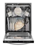 Eco Series Quiet Dishwasher with a washing 3rd Rack & Water Repellent Silverware Basket