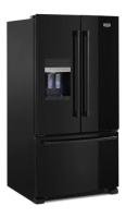 36- Inch Wide French Door Refrigerator with PowerCold® Feature - 25 Cu. Ft.