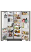 36-inch Wide Contemporary Handle Counter Depth Side-by-Side Refrigerator - 21 cu. ft.