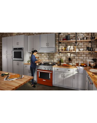 KitchenAid® 30'' Smart Commercial-Style Gas Range with 4 Burners