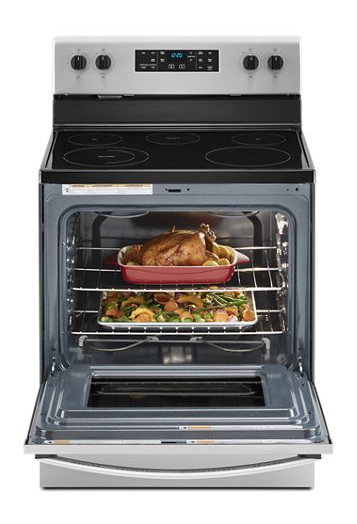 5.3 cu. ft. Whirlpool® electric range with Frozen Bake™ technology