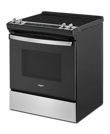 4.8 Cu. Ft. Whirlpool® Electric Range with Frozen Bake™ Technology.