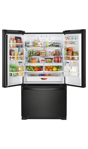 36-inch Wide French Door Refrigerator with Crisper Drawer - 25 cu. ft.