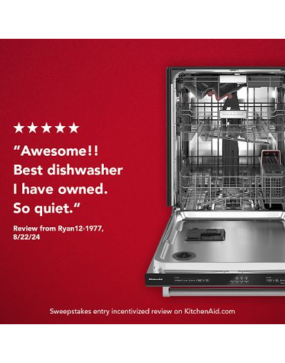 44 dBA Dishwasher in PrintShield™ Finish with FreeFlex™  Third Rack