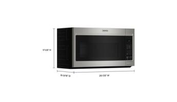 Over-The-Range Microwave with Non-Stick Interior Coating - 1.7 Cu. Ft.