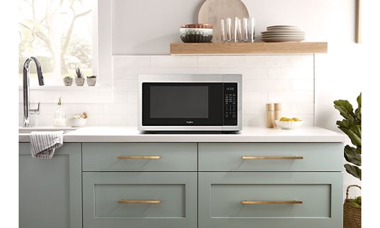 1.6 cu. ft. Countertop Microwave with 1,200-Watt Cooking Power